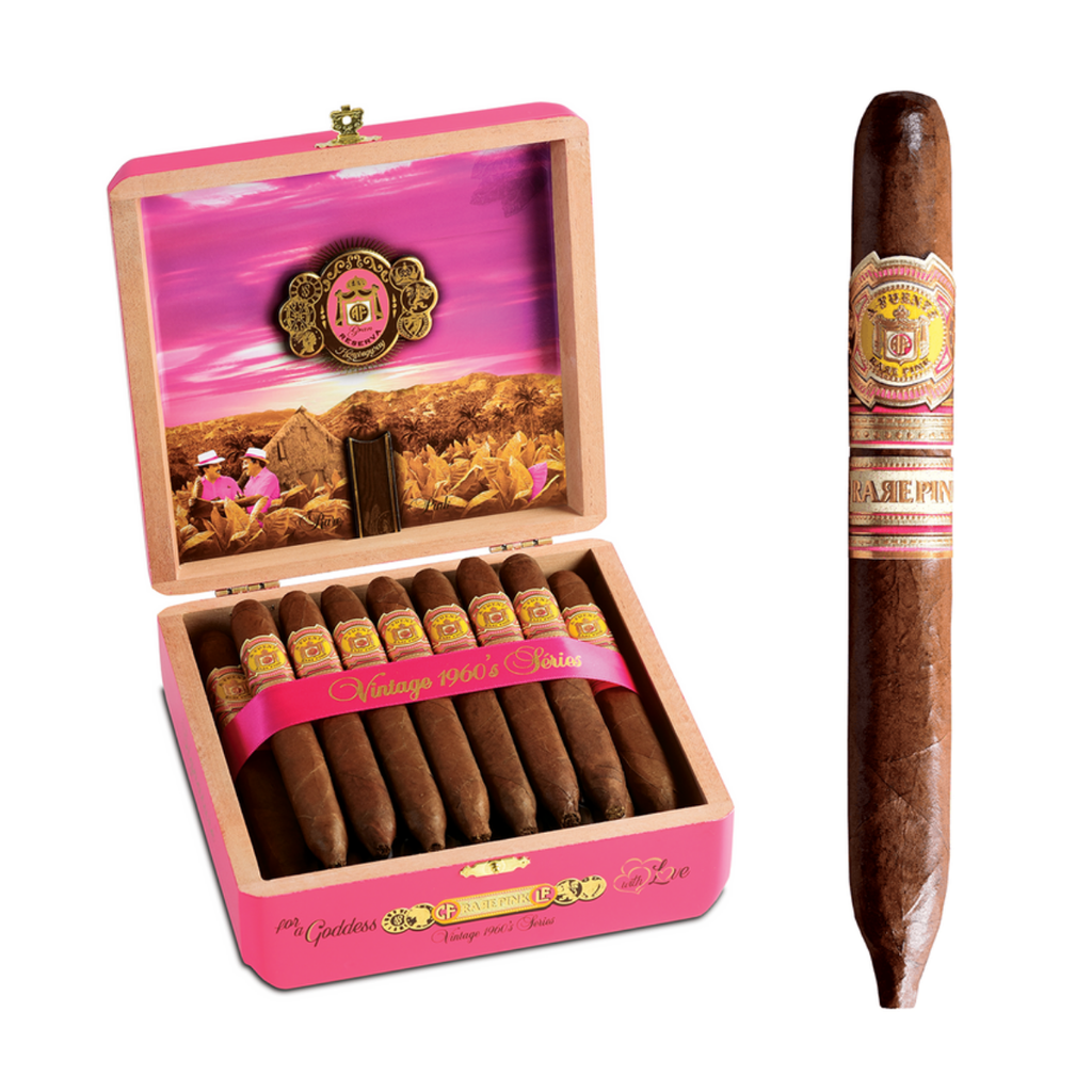 Arturo Fuente Rare Pink Vintage 1960'S Series Signature 