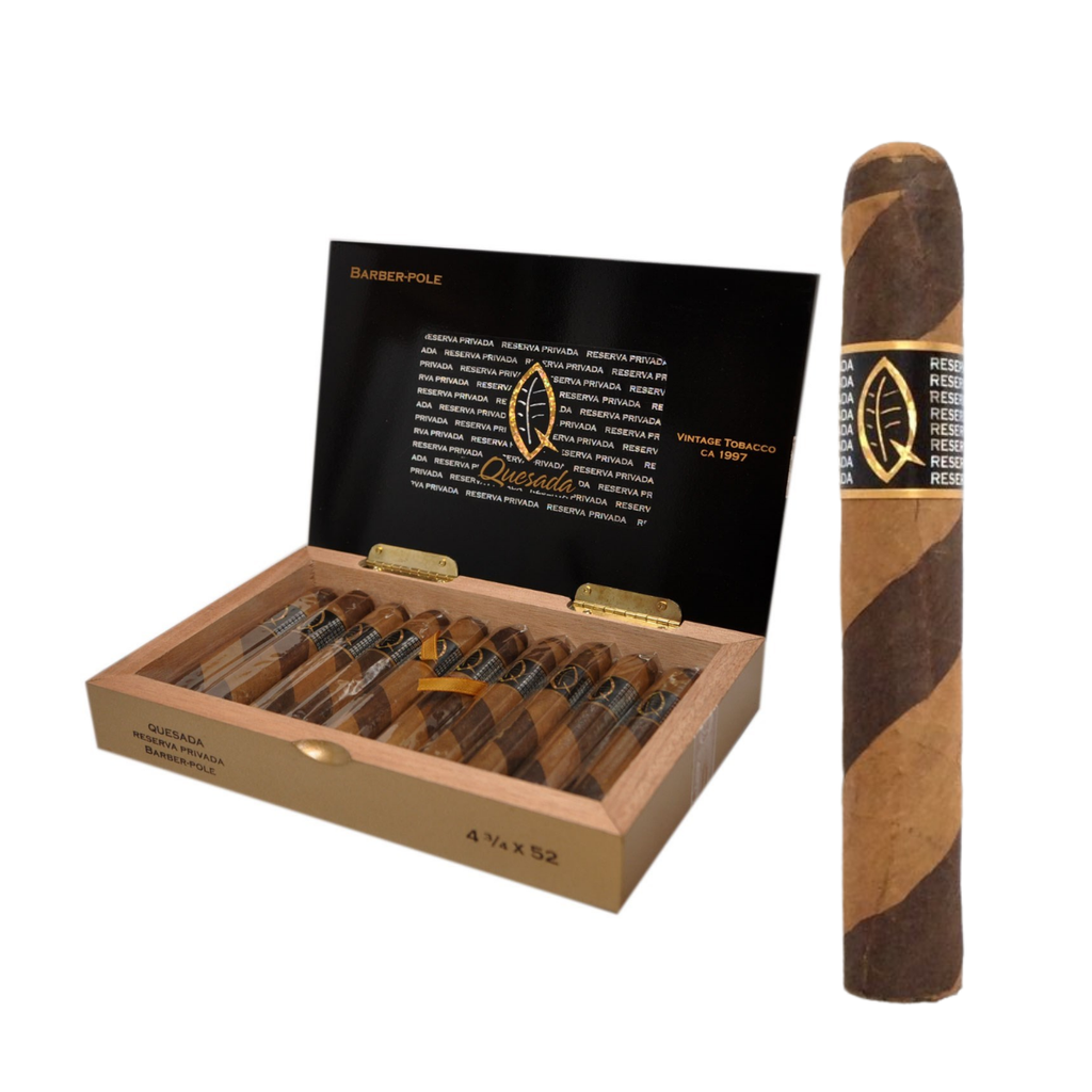 Quesada Reserva Privada Barber Pole Robusto 